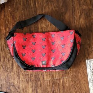 DISNEY Rick Shaw Mickey Mouse Messenger Bag